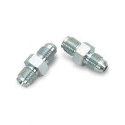 Earls Fitting Adapter Straight 4 AN Male to 7/16-24 in Inverted Fla