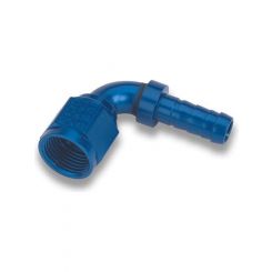 Earls Fitting Hose End Auto-Mate 90 Degree 8 AN Hose Barb to 8 AN F