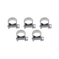 Earls Hose Clamp Vapor Guard Worm Gear 3/8 in Stainless Natural Set