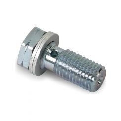 Earls Banjo Bolt Single Banjo 10 mm x 1.250 Thread Steel Natural