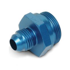 Earls Carburetor Inlet Fitting Straight 6 AN Male to 7/8-20 in Male