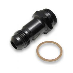 Earls Carburetor Inlet Fitting Straight 8 AN Male to 7/8-20 in Ma