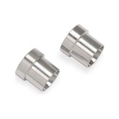 Earls Fitting Tube Sleeve 3 AN 3/16 in Tube Stainless Natural Pair