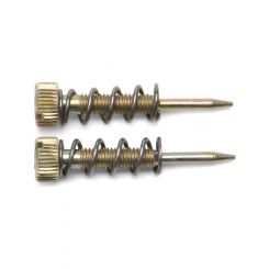 Edelbrock Carburetor Mix Screws Steel Cadmium Edelbrock Performer / Thun