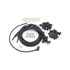 Edelbrock Spark Plug Wire Set Max-Fire Spiral Core 8.5 mm Black 90 Degr