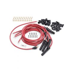 Edelbrock Spark Plug Wire Set Max-Fire Spiral Core 8.5 mm Red 180 Degre