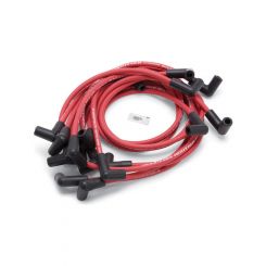 Edelbrock Spark Plug Wire Set Max-Fire Spiral Core 8.5 mm Red 90 Degree