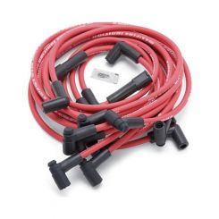 Edelbrock Spark Plug Wire Set Max-Fire Spiral Core 8.5 mm Red 90 Degree