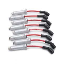 Edelbrock Spark Plug Wire Set Max-Fire Spiral Core 8.5 mm Red Factory S