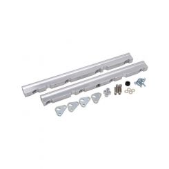 Edelbrock Fuel Rail Performer 5.0 Hardware Included Aluminum Clear Anodi