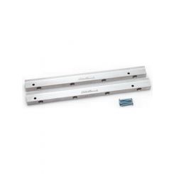 Edelbrock Fuel Rail Victor JR. Hardware Included Aluminum Clear Anodize