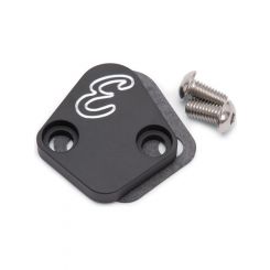 Edelbrock Fuel Pump Blockoff Stainless Allen Head Screws Gasket Aluminum