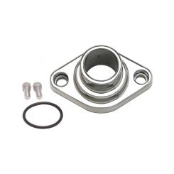 Edelbrock Water Neck Straight 1-1/2 in ID Hose O-Ring Stainless Hardware