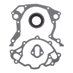 Edelbrock Gaskets Timing Cover Fibre Includes Front Seal Ford SB Kit