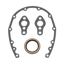 Edelbrock Timing Cover Gasket - Composite - Small Block Chevy - Kit