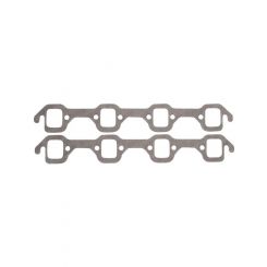 Edelbrock Exhaust Gasket w/ Core Stock Port Ford Mercury 289 302 351W Pair
