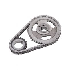 Edelbrock Timing Chain Set Performer-Link Double Roller Keyway Adjustabl