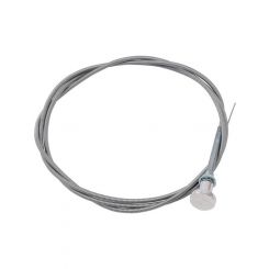 Edelbrock Choke Cable 72 in Long Edelbrock Logo Stainless Universal