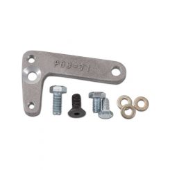 Edelbrock Throttle Cable Bracket Aluminum Natural Edelbrock Carburetor P