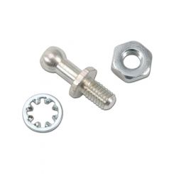 Edelbrock Throttle Lever Stud 1/4 in Steel Zinc Oxide Holley Carburetor