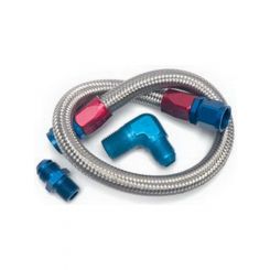 Edelbrock Fuel Supply Hose Mechanical Pump To Regulator 22 in Length 8 A