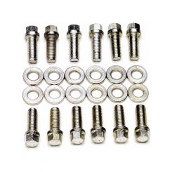 Edelbrock Intake Manifold Bolt Kit Hex Head Steel Cadmium Small Block Ch