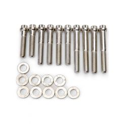Edelbrock Intake Manifold Bolts 12Pt Head Washers For Edl-7105 Ford BB FE