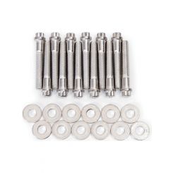 Edelbrock Intake Manifold Bolts 12Pt Head Washers Ford Mercury 260 289 Kit