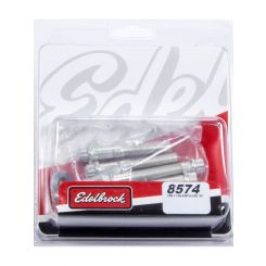 Edelbrock Intake Manifold Bolt Kit 12 Point Head Steel Cadmium Ford Clev