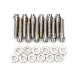 Edelbrock Intake Manifold Bolt Kit 12 Point Head Steel Cadmium Small Blo