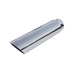 Flowmaster Exhaust Tip Weld-On 2-1/2 to 3 in Inlet Pipe Diameter 3 in R