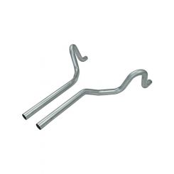 Flowmaster Exhaust Tailpipe 2-1/2 in Diameter Steel Aluminized GM A-Bod