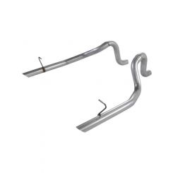 Flowmaster Exhaust Tailpipe 2-1/2 in Diameter Steel Aluminized LX Ford