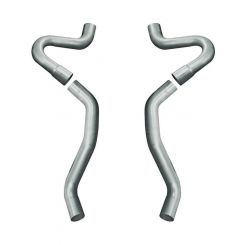 Flowmaster Exhaust Tailpipe 3 in Diameter Steel Aluminized GM A-Body 19