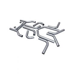 Flowmaster Exhaust Pipe Kit U-Fit Header-Back 3 in Pipe Diameter Steel