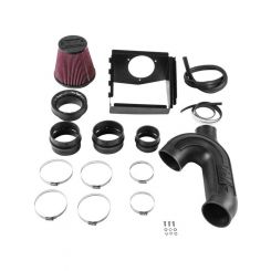Flowmaster Air Induction System Delta Force Reusable Filter Black Powd