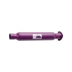 Flowtech Muffler Purple Hornie Glasspack 3 in 3-Bolt Flange Inlet 2-