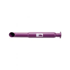 Flowtech Muffler Purple Hornie Glasspack 3 in 3-Bolt Flange Inlet 3