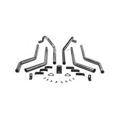 Flowtech Exhaust System Super Street Header Duals Header-Back 2-1/4