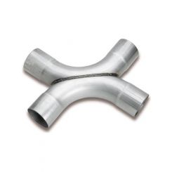 Flowtech Exhaust X-Pipe X-Terminator 2-1/2 in Inlet 2-1/2 in Outlet