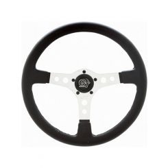 Grant Steering Wheel Formula GT 15 in Diameter 3-Spoke Black Vinyl Grip
