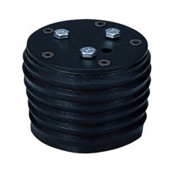 Grant Steering Wheel Spacer - 2 in Thick - Rubber / Steel - Black - Each