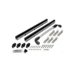 Holley Fuel Rails Sniper EFI Billet Aluminium Black Anodised Fittings C