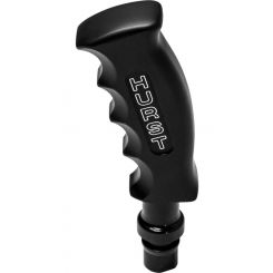Hurst Shifter Knob Pistol Grip 1/2-20 in Thread Hurst Logo Aluminum B