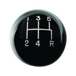 Hurst Shifter Knob Classic 12 mm x 1.75 Thread Composite Black 5 Spee