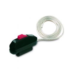Hurst Push Button Switch - Momentary - 10 Amp - 12V - Cord - Each
