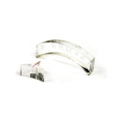 Ididit Shift Indicator Gauge PRND21 Mechanical Clear Plastic 4 in