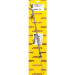 Lokar Engine Oil Dipstick Anchor-Tight Locking Block Mount Braided St