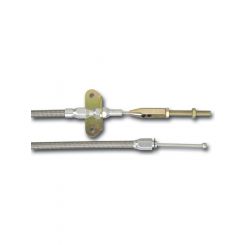 Lokar Parking Brake Cable Connector 6 ft Cut to Fit Braided Stainle