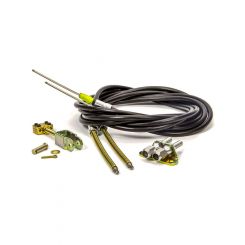 Lokar Parking Brake Cable Cut to Fit Polyurethane Housing Black For